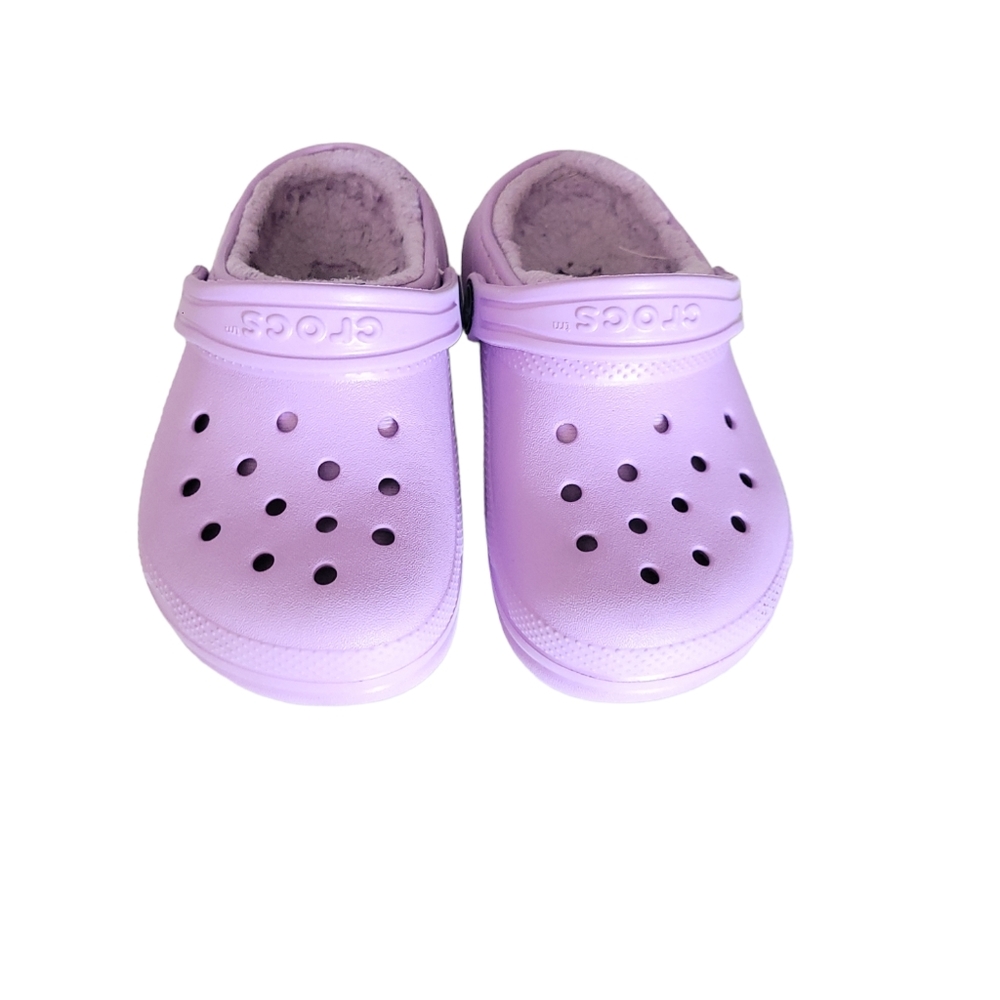 Toddler classic lined CROCS